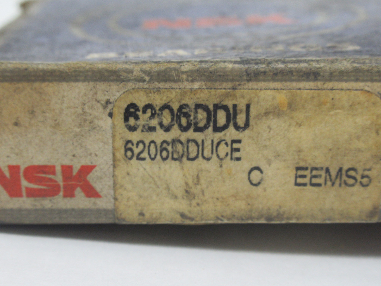 NSK 6206DDUCE Deep Groove Ball Bearing 62mm OD 30mm ID 16mm W DAMAGED BOX NEW