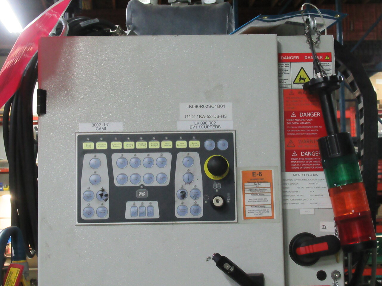 Atlas Copco PPW56-571P16-1000-SCA-HPS SCA Dispensing Pump C/W Cabinet USED