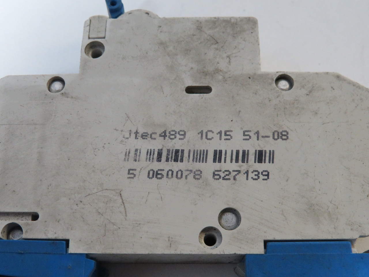 Techna JTEC-489-1-C-15 Miniature Circuit Breaker 15A 277V 1-Pole USED