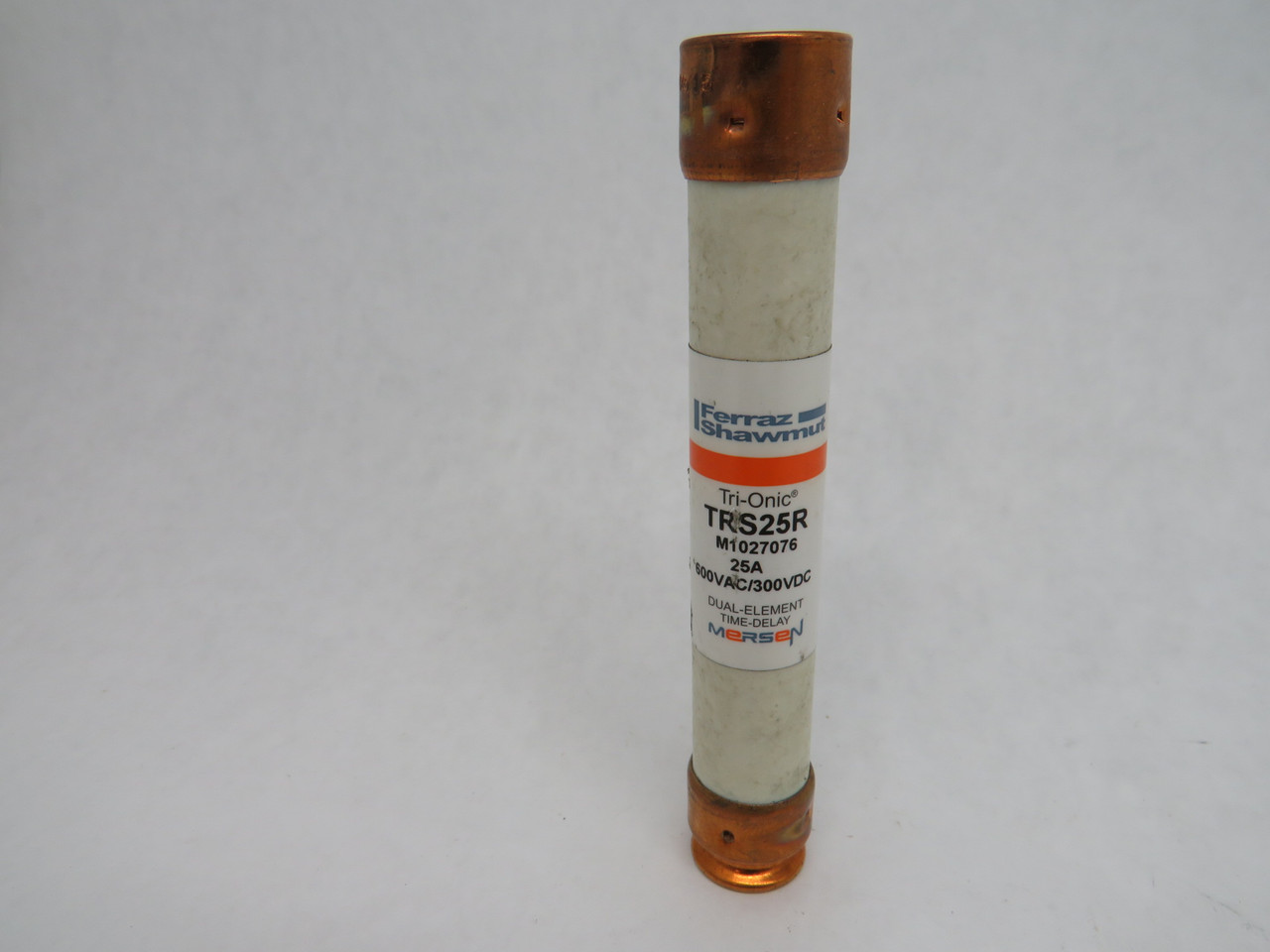 Mersen TRS25R Dual Element Time Delay Fuse 25A 600VAC 300VDC USED