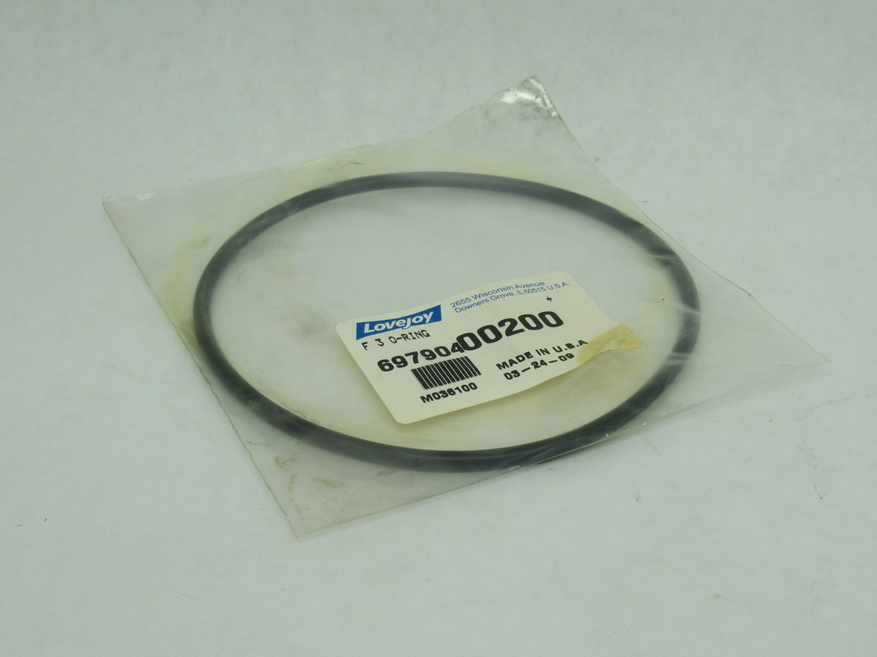 Lovejoy 6790400200 O-Ring F3 for Size 3 Flanged Coupling NWB