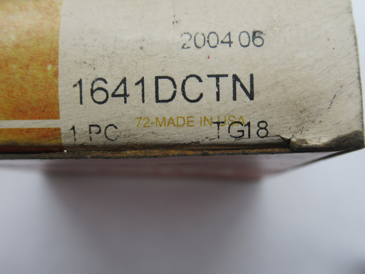 Nice 1641DCTNTG18 Precision Ground Radial Ball Bearing 2"OD 1"ID SHELF WEAR NEW