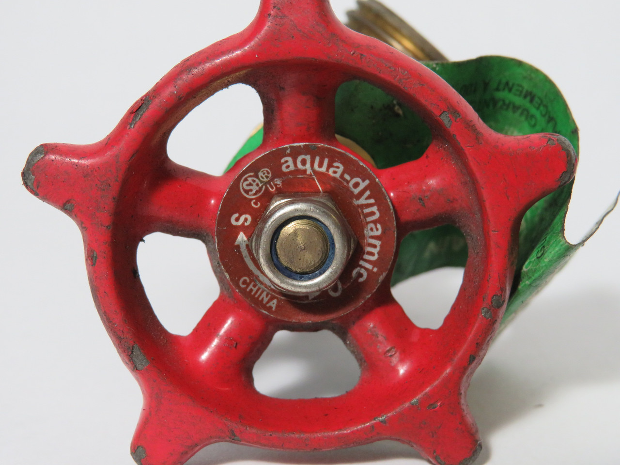 Aqua-Dynamic 1102-043 Brass Male Boiler Drain Valve 1/2" NPT 3/4" Outlet USED