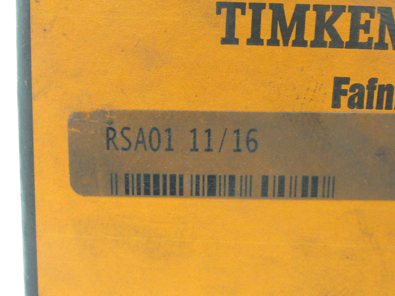 Timken RSAO1-11/16 Pillow Block Mounted Ball Bearing 2-Bolt 1-11/16"B SEALED NEW