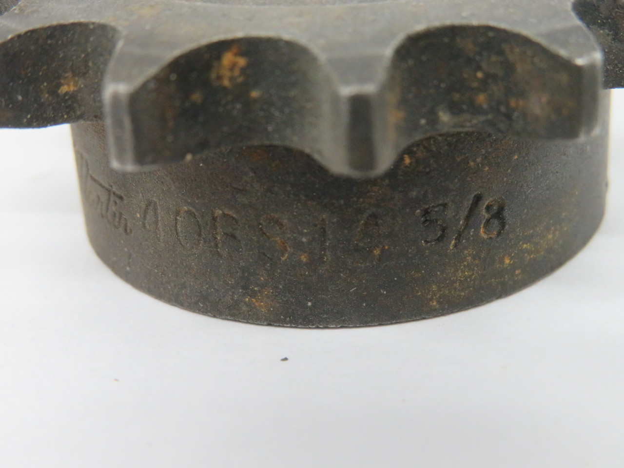 Martin 40BS14-5/8 Roller Chain Sprocket 5/8"B 14T 40 Chain 1/2" Pitch RUST USED