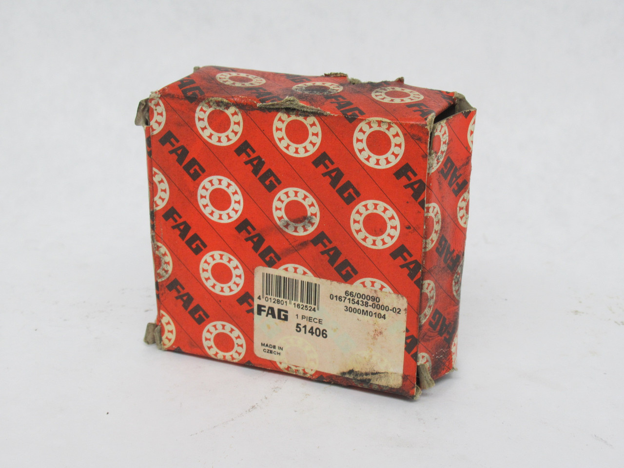 FAG 51406 Thrust Ball Bearing 70mm OD 30mm ID 32mm ID 28mm H DMG BOX NEW