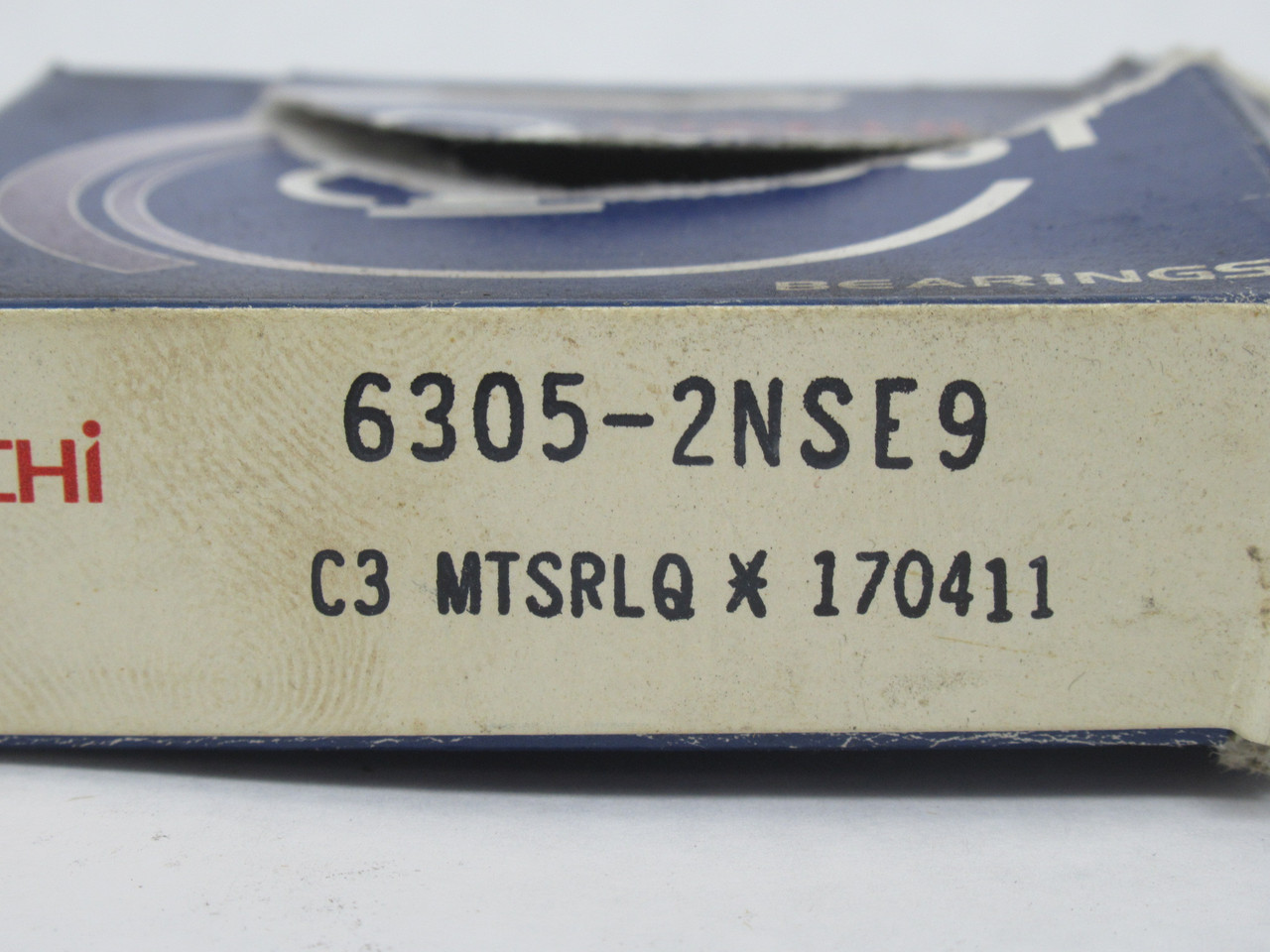 Nachi 6305-2NSE9/C3 Deep Groove Ball Bearing 62mm OD 25mm ID 17mm W DMG BOX NEW