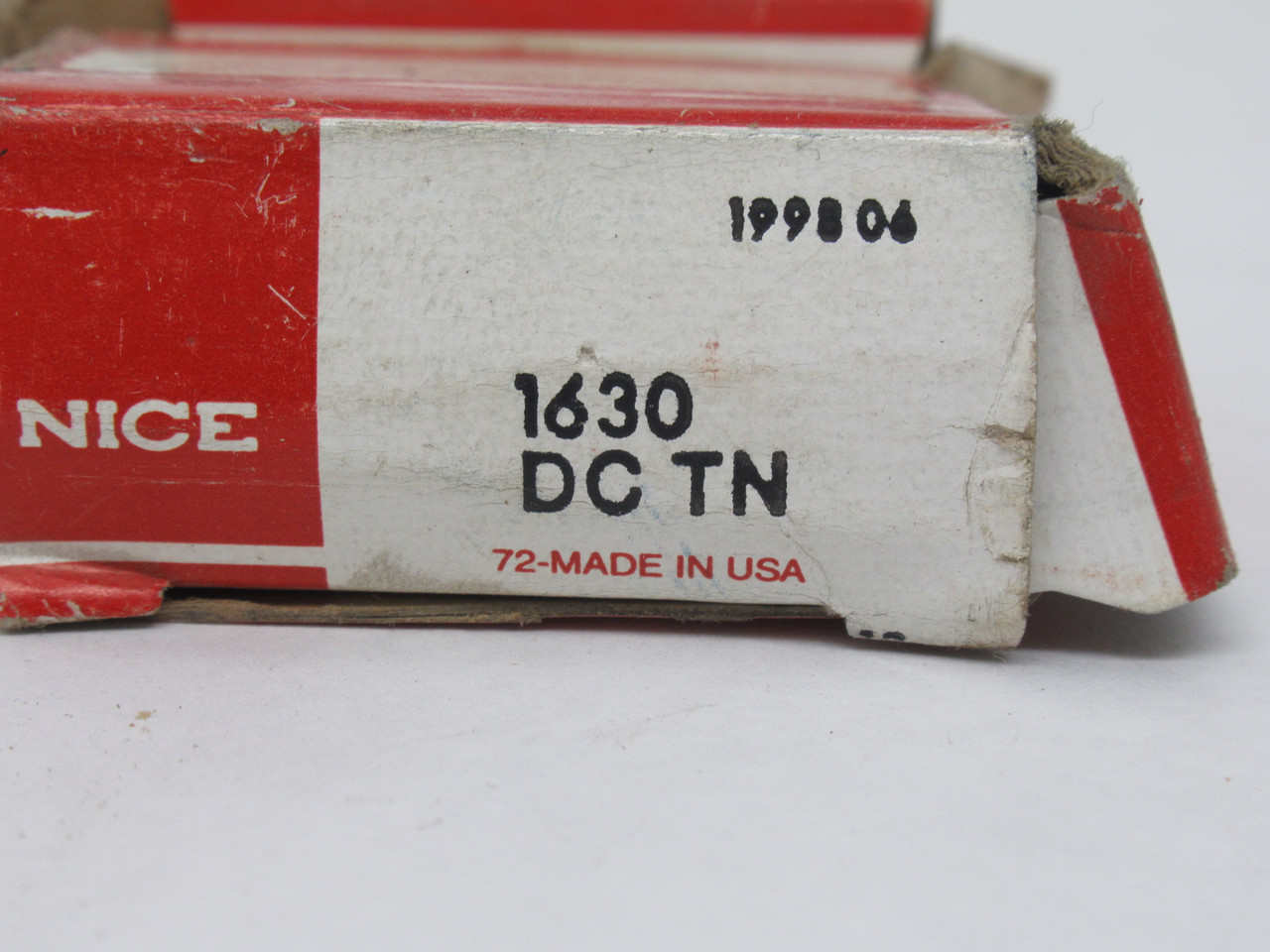 NICE 1630DCTNTG18 Radial Ball Bearing 1-5/8" OD 3/4" ID 1/2" W DAMAGED BOX NEW