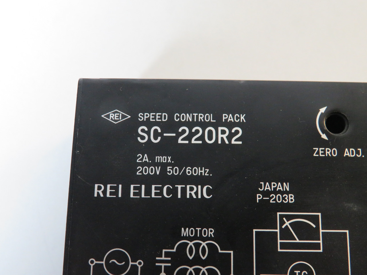 REI SC-220R2 Speed Control Pack 200V 2A 50/60Hz SHELF WEAR NEW