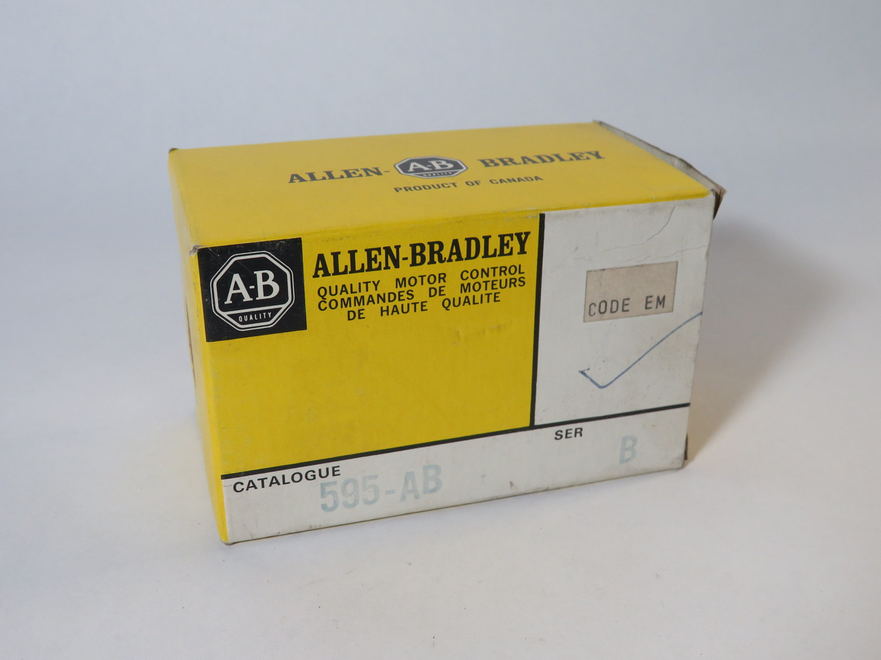 Allen-Bradley 595-AB Series B Auxiliary Contact Block 1NO 1NC NEW