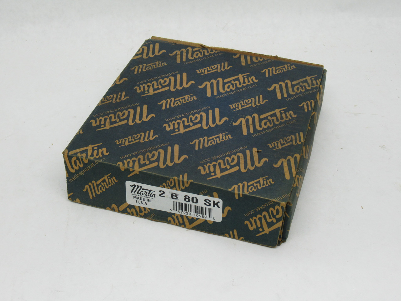 Martin 2B80SK V-Belt Pulley 0.5-2.625" Bore Range 2-Groove 8.35" OD SEALED NEW