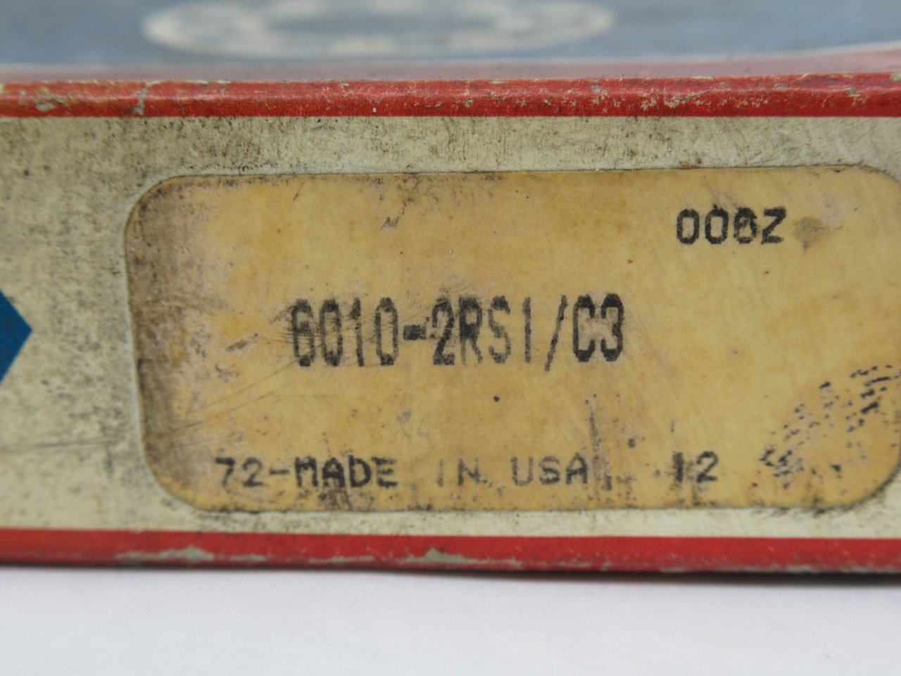 SKF 6010-2RS1/C3 Deep Groove Ball Bearing 80mm OD 50mm ID 16mm W SHELF WEAR NEW