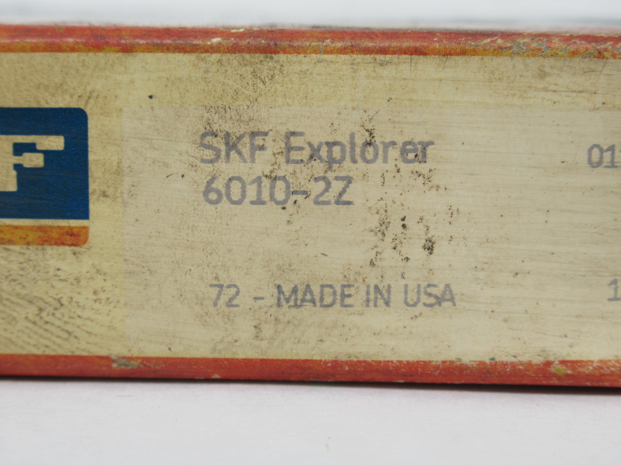 SKF 6010-2Z Deep Groove Ball Bearing 80mm OD 50mm ID SHELF WEAR/SEALED NEW