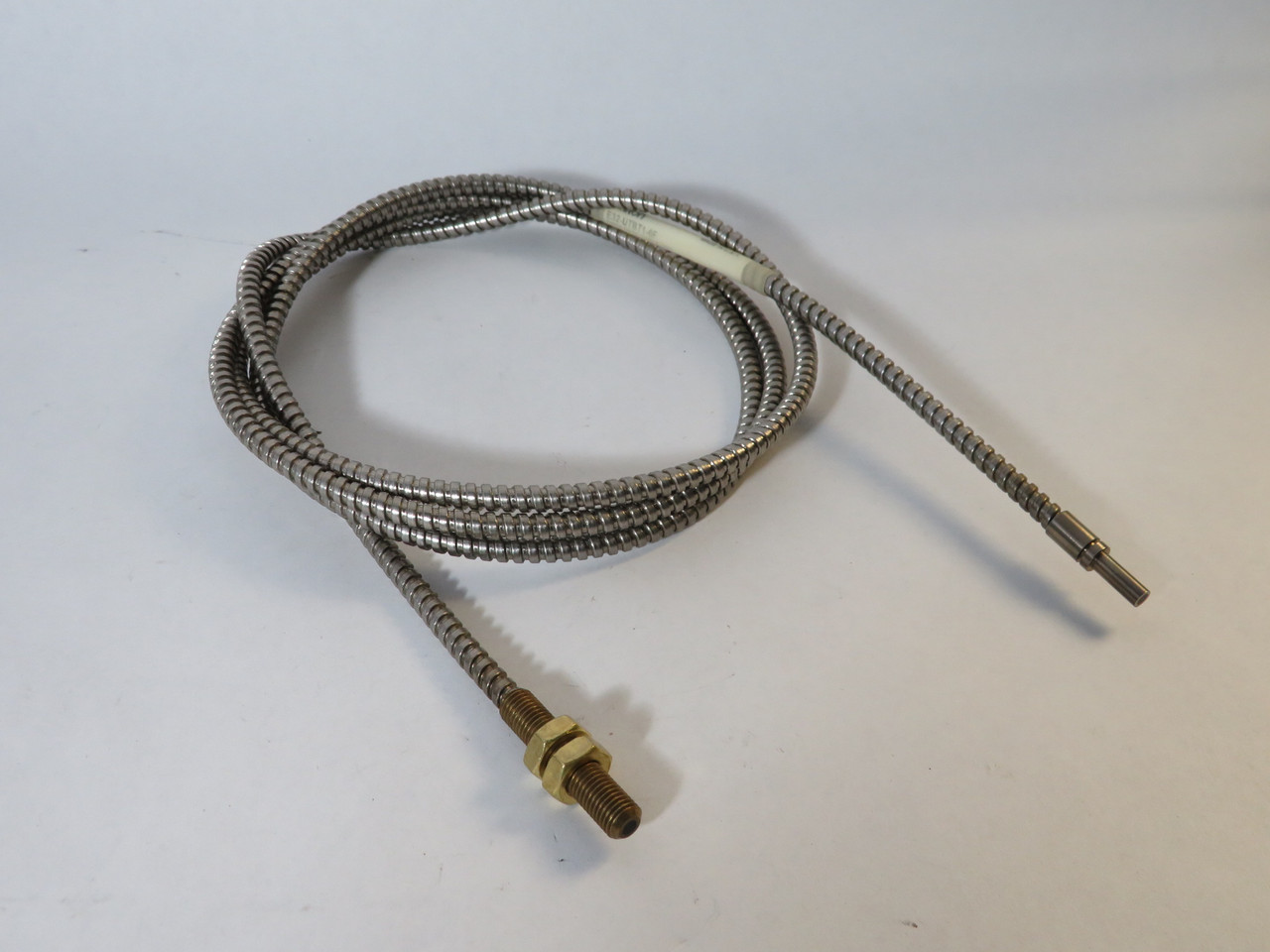 Omron E32-UTBT1-6F Armored Fiber Optic Cable 40cm Distance 0.25mm Min 6' L USED