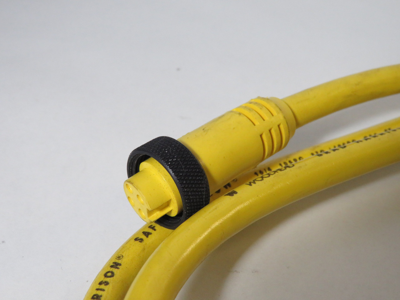 Woodhead 41108 Single-Ended Cordset 4-Pole 6' Length 16/4 AWG SHELF WEAR NOP