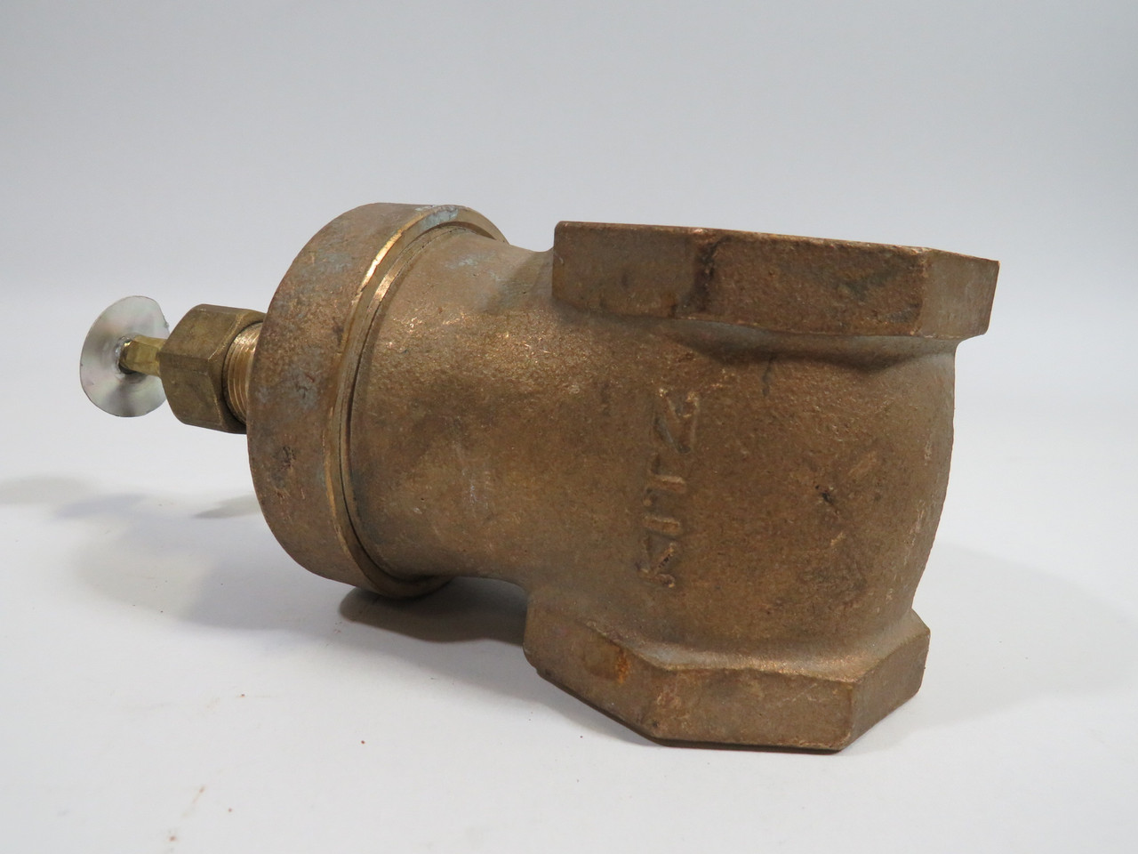 KITZ AKH No. 27 Class 125S 2" Brass Gate Valve 200WOG NO HANDLE USED