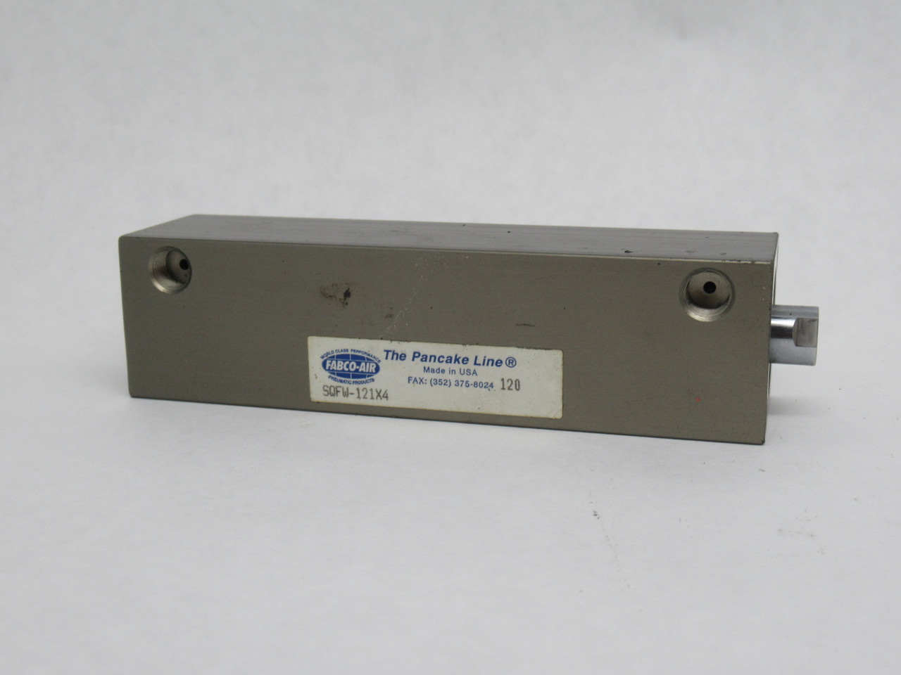 Fabco-Air SQFW-121X4 Pneumatic Cylinder 1-1/8" Bore 4" Stroke USED