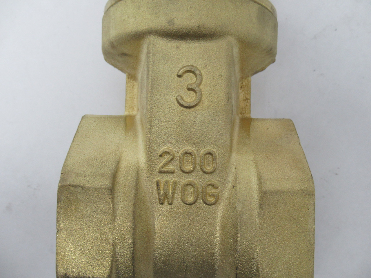BMI 14111 Brass Gate Valve 3" 200 psi 13.8 bar SHELF WEAR NOP