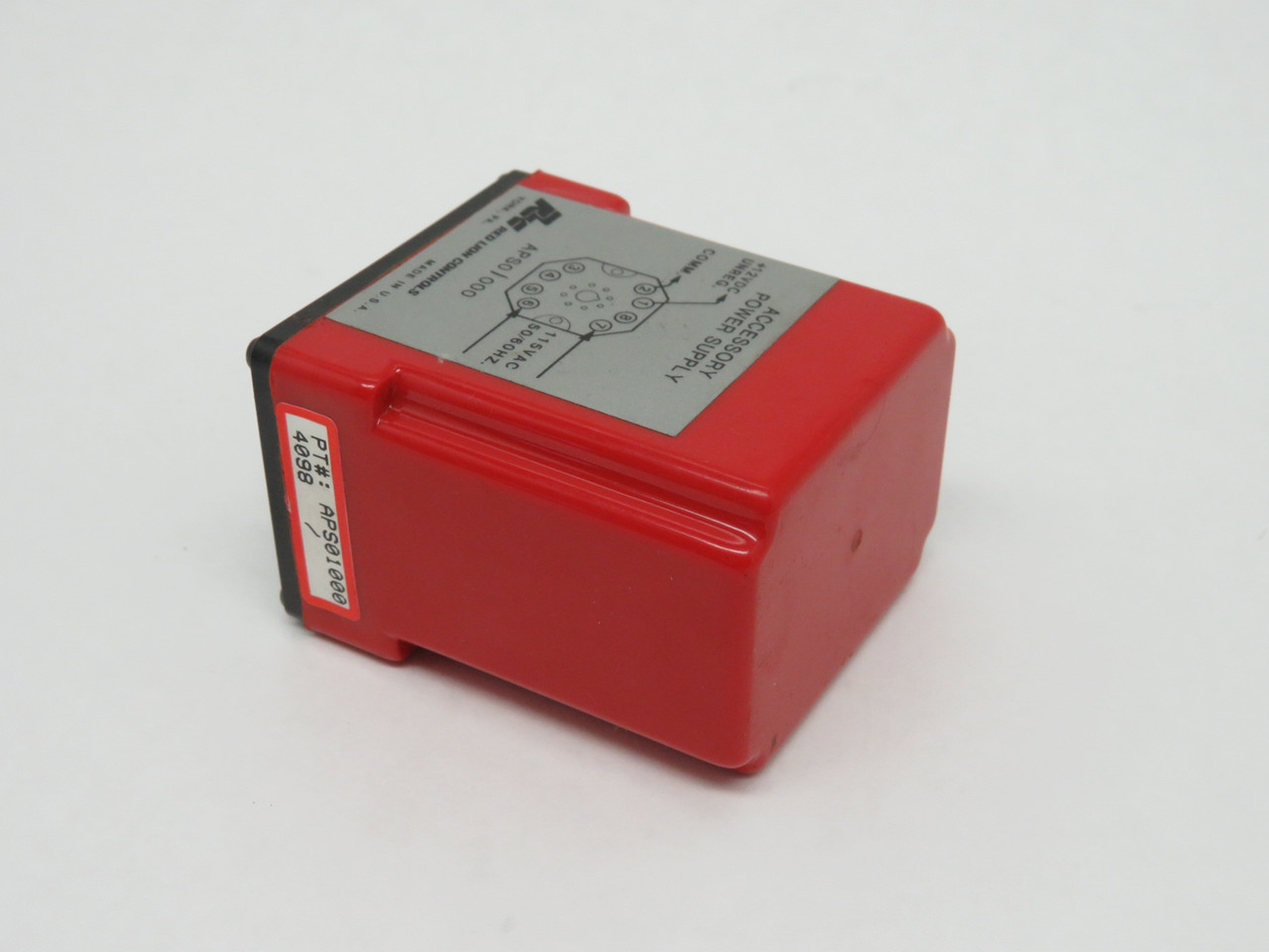 Red Lion APS01000 Accessory Power Supply 115V 50/60Hz 12VDC 8-Pin USED