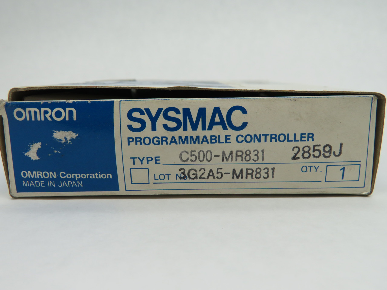 Omron C500-MR831 Memory Board for SYSMAC Programmable Controller BOX DAMAGE NEW