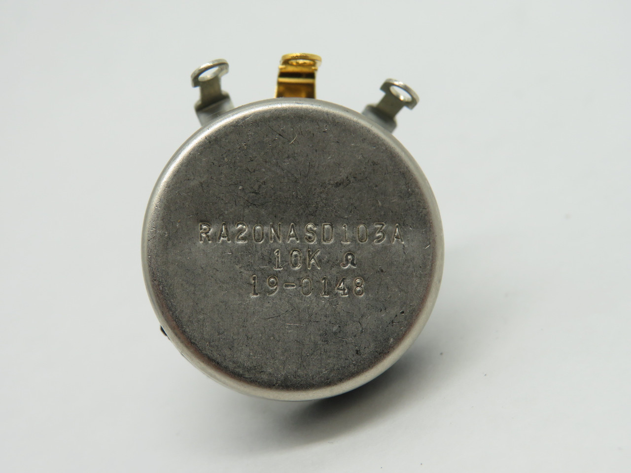 Clarostat RA20NASD103A Potentiometer 10K Ohm NO LOCK WASHER/BOX WEAR NEW