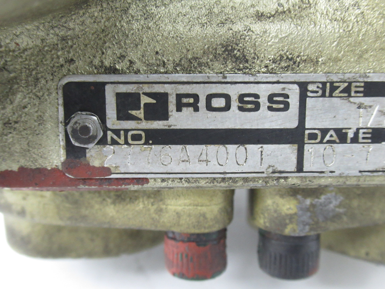 Ross 2776A4001 Solenoid Directional Valve 115V 60Hz 1/2" NPT USED