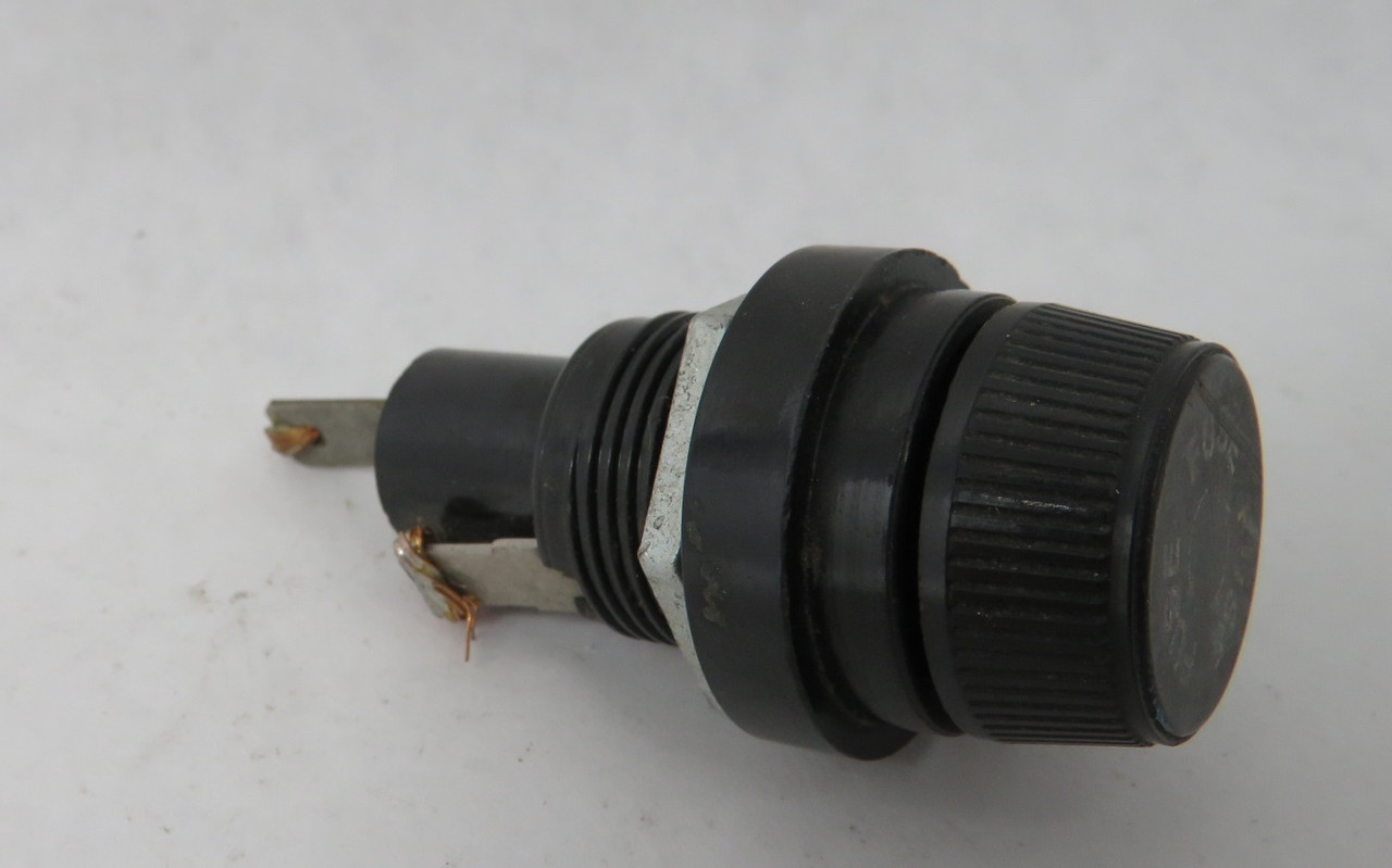 Bussmann HPM Fuse Holder 30A 600V 1 Pole 13/32"x1-1/2" USED