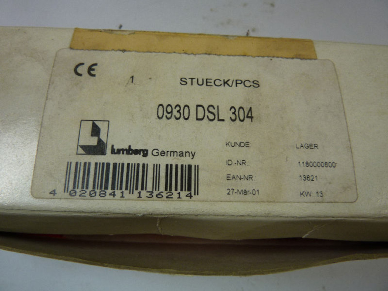 Lumberg 0930-DSL-304 Devicenet Module USED