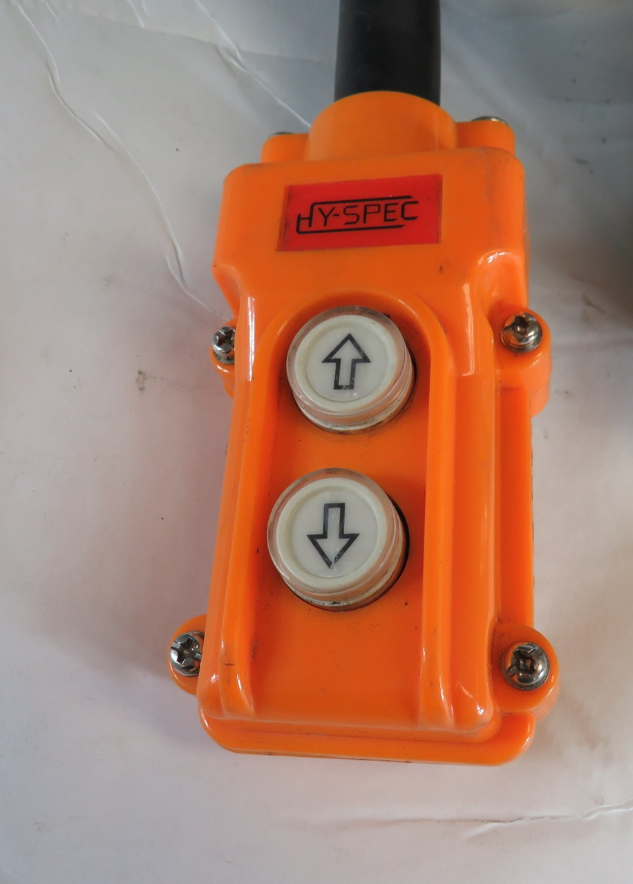 Hy-Spec Hydraulik HYS-SE12H3GSM0R23-R2 Dock Pump w/Reservoir 12V USED