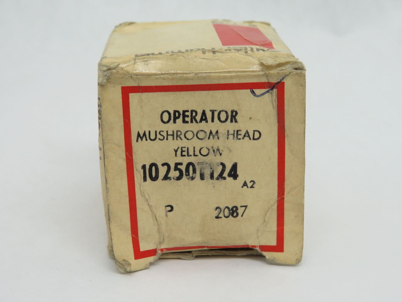 Cutler-Hammer 10250T124 Mushroom Head Operator MISSING CAP/BOX DAMAGE NEW