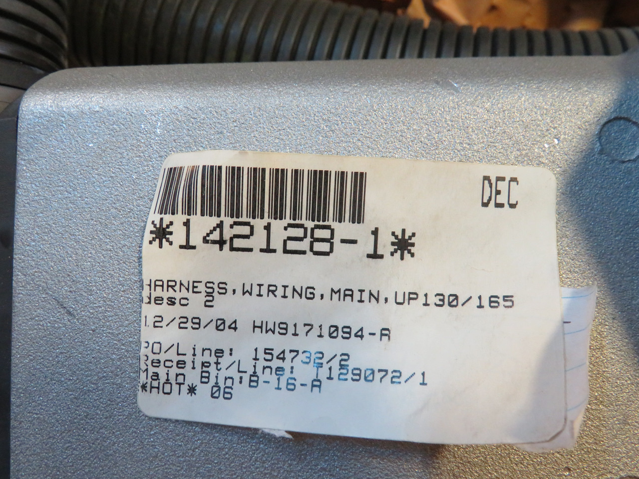 Yaskawa Motoman 142128-1 Robotic Main Wiring Harness UP130/165 BOX DAMAGE NEW