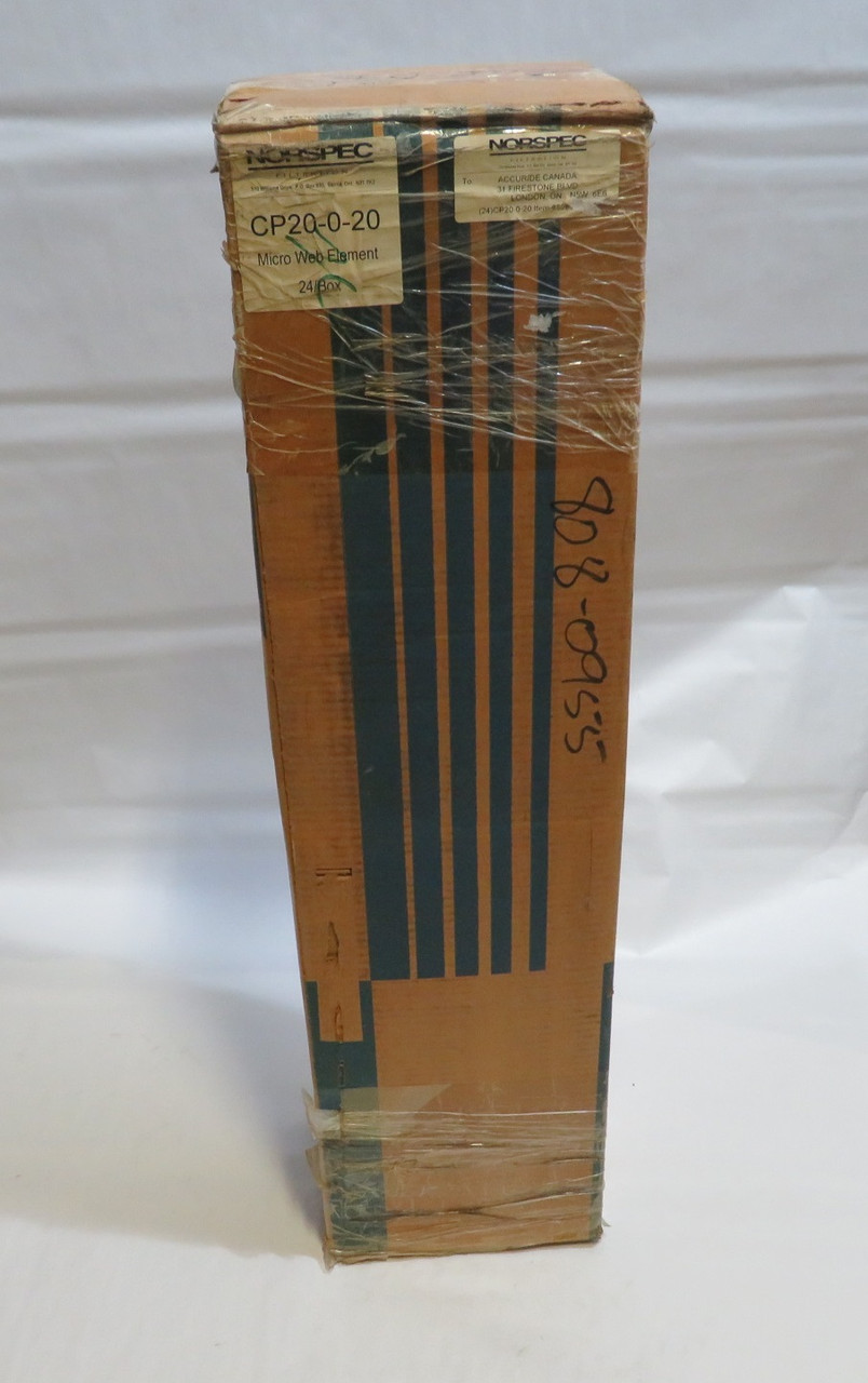 Pall CP20-0-20 Micro Web Replacement Element 24-Pk BOX DAMAGE NEW