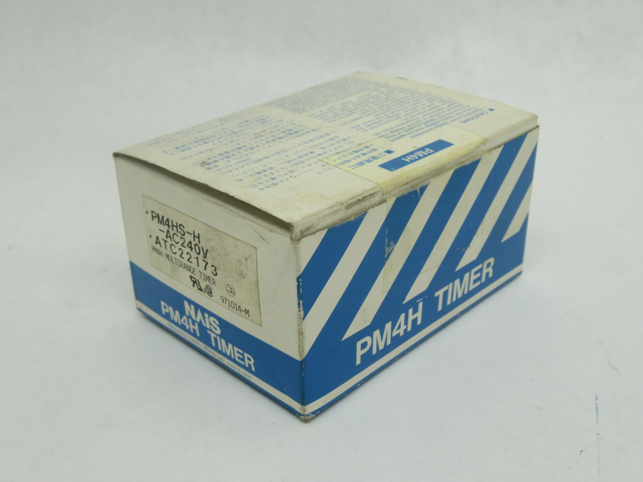 NAiS PM4HS-H-AC240V Multi-Range Analog Timer 1s-500h 100-240V SHELF WEAR NEW