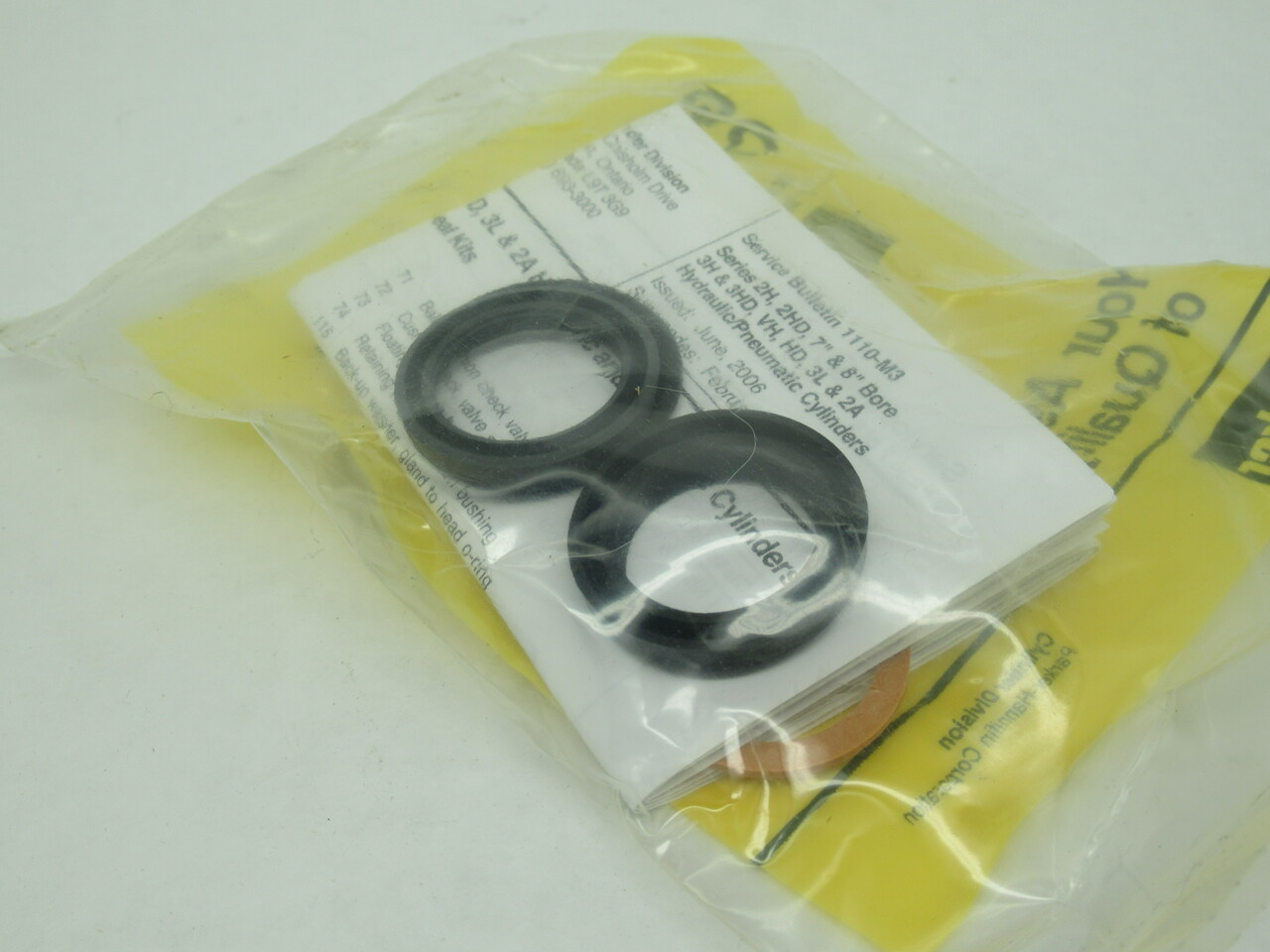 Parker RK2AHL0101 1" Rod Seal Kit BOX WEAR NEW
