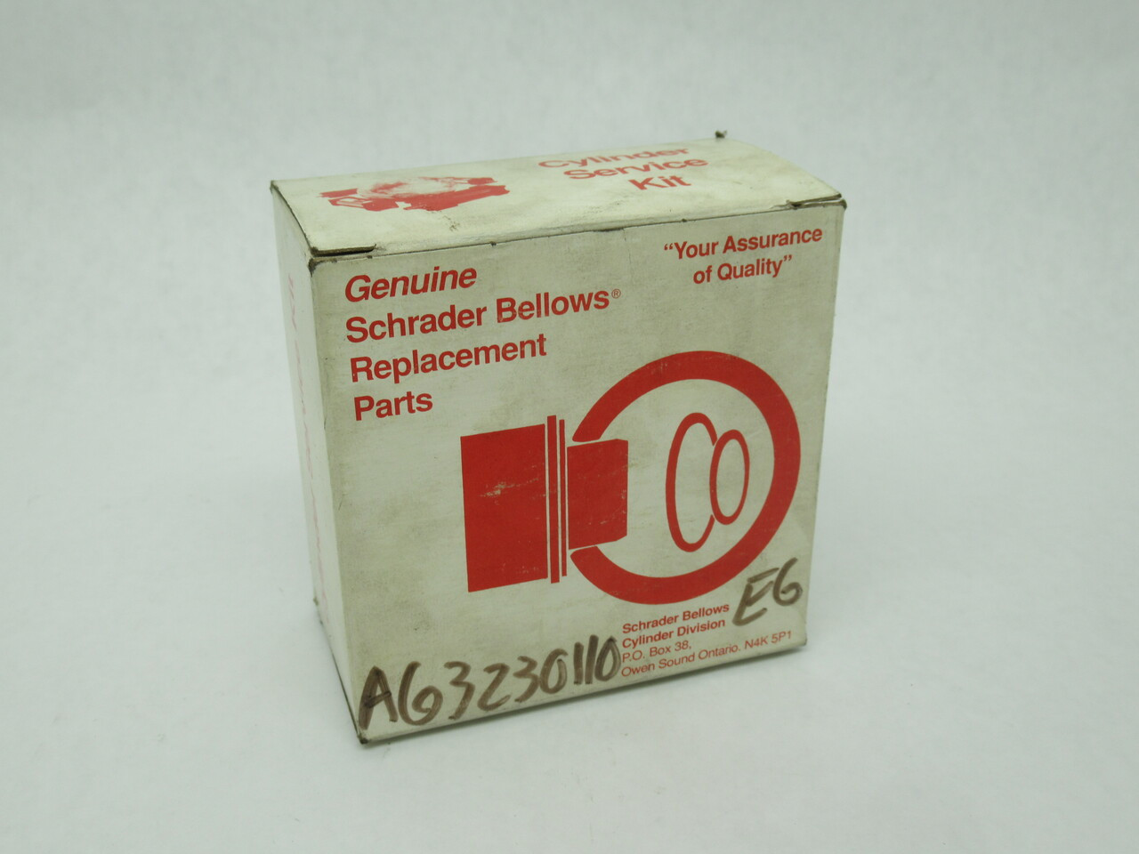 Schrader Bellows A63230110 1" Rod Gland Cartridge Kit SHELF WEAR NEW