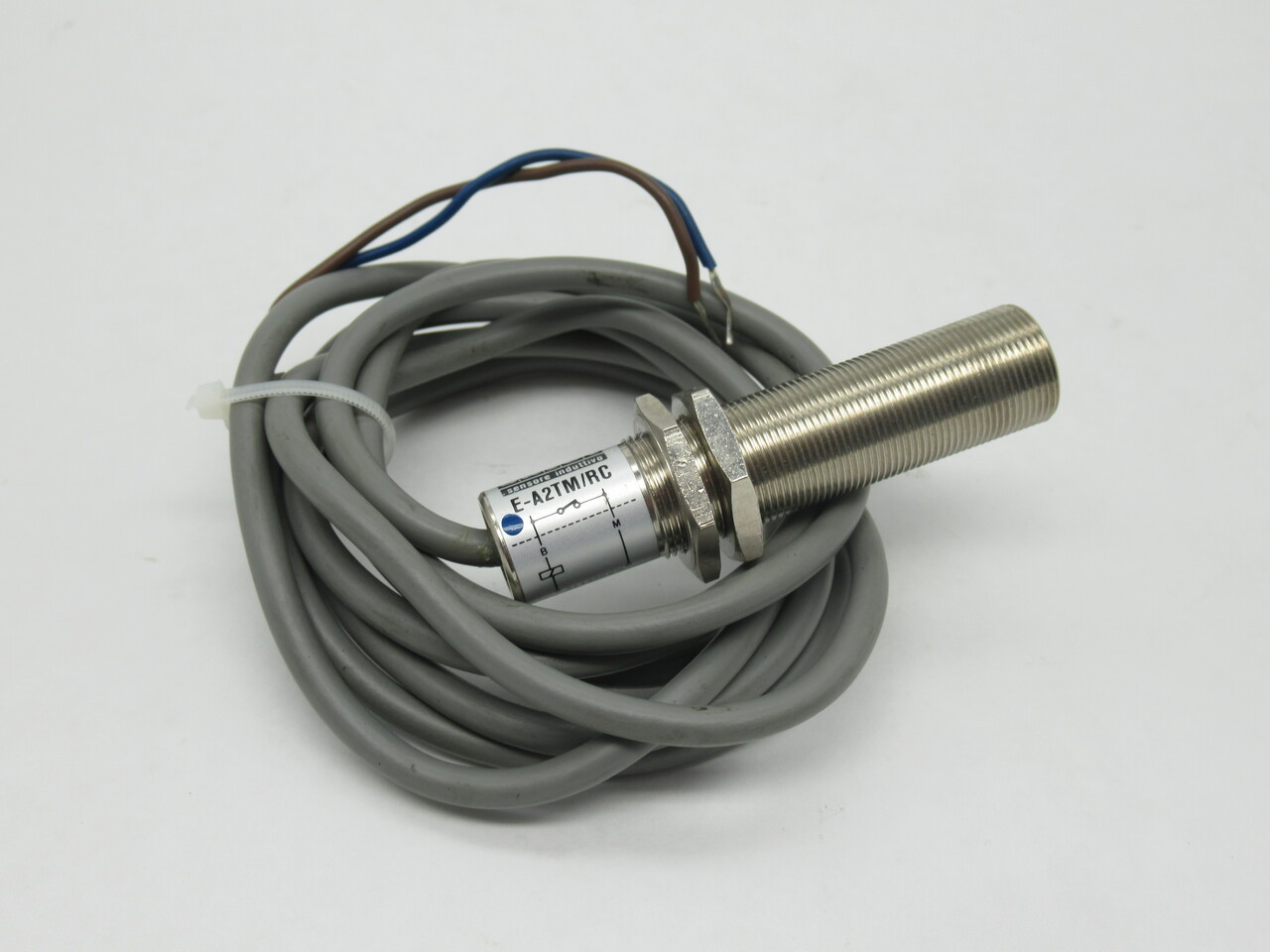 Saiet E-A2TM/RC Inductive Proximity Sensor 24/220VAC 70" Cable Length USED