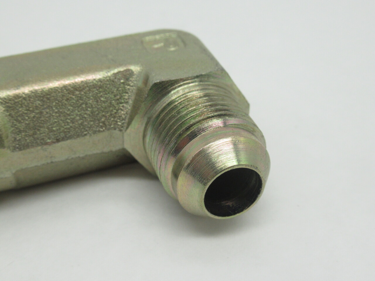 Parker 8 CC5OX-S 37Deg Flare Long Elbow Fitting 1/2" Tube OD 3/4"-16 SAE-ORB NOP