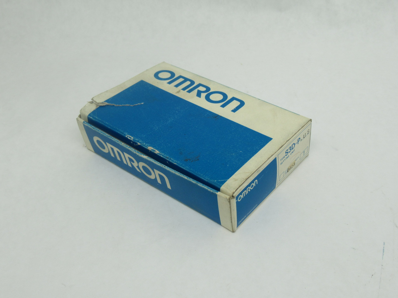 Omron S3D-P-US Setting Unit for Sensor Controller BOX DAMAGE NEW