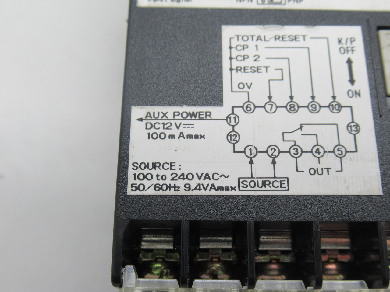 Omron H7CX-A4 4-Digit Multifunction Preset Counter 120-240V SHELF WEAR NEW