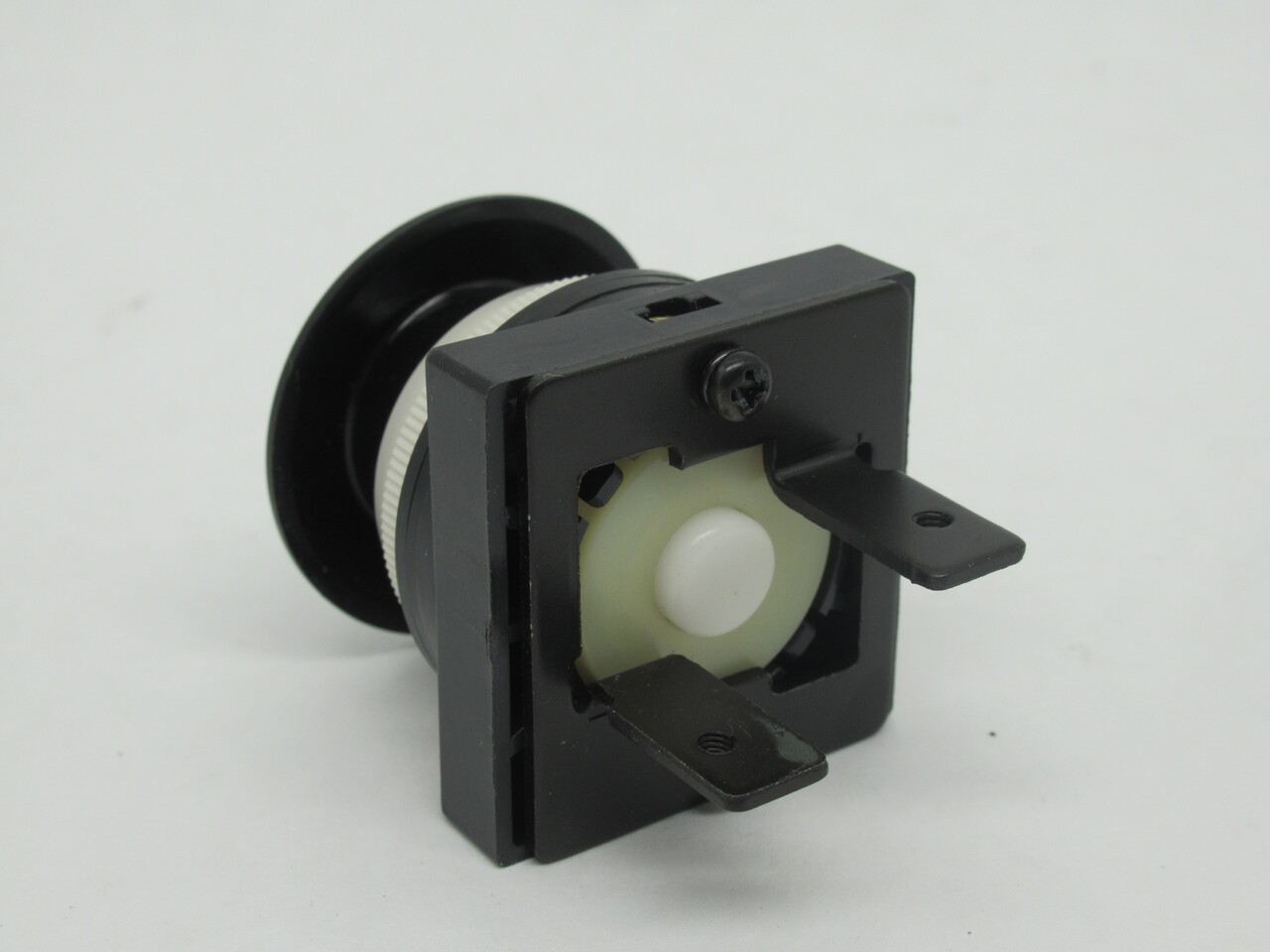 SMC VM-30CB Push Button Actuator for Valve Black Mushroom Cap MISSING SCREWS NOP