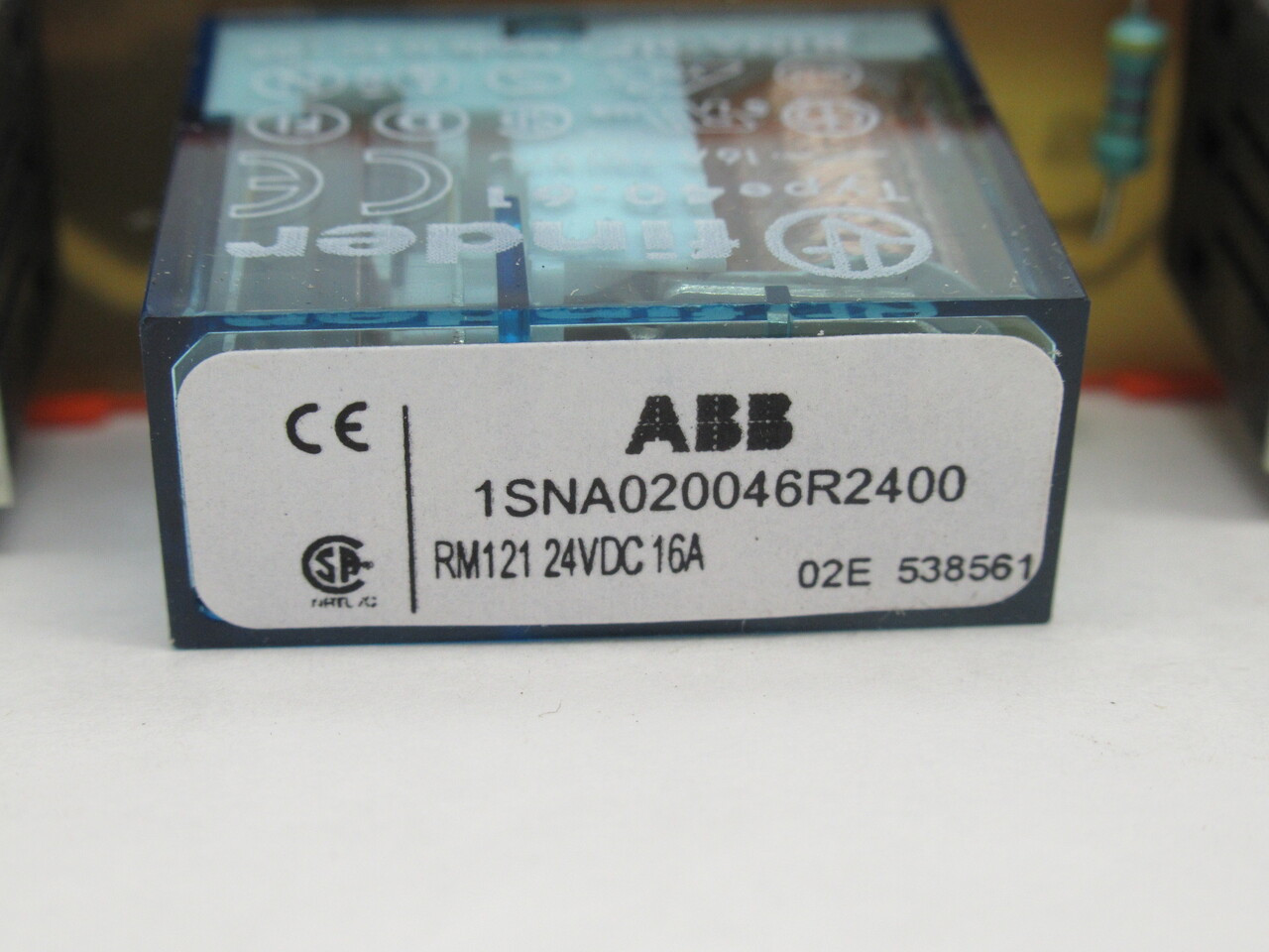 ABB 1SNA020046R2400 Rail-Mount Relay RM121 24VDC 16A BOX DAMAGE NEW