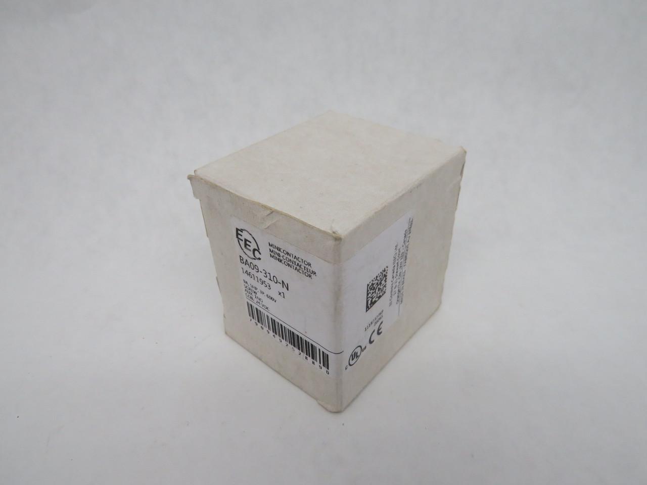 EEC BA09-310-N Mini Contactor 24VDC 1NO 5HP 9A 600V 3P NEW