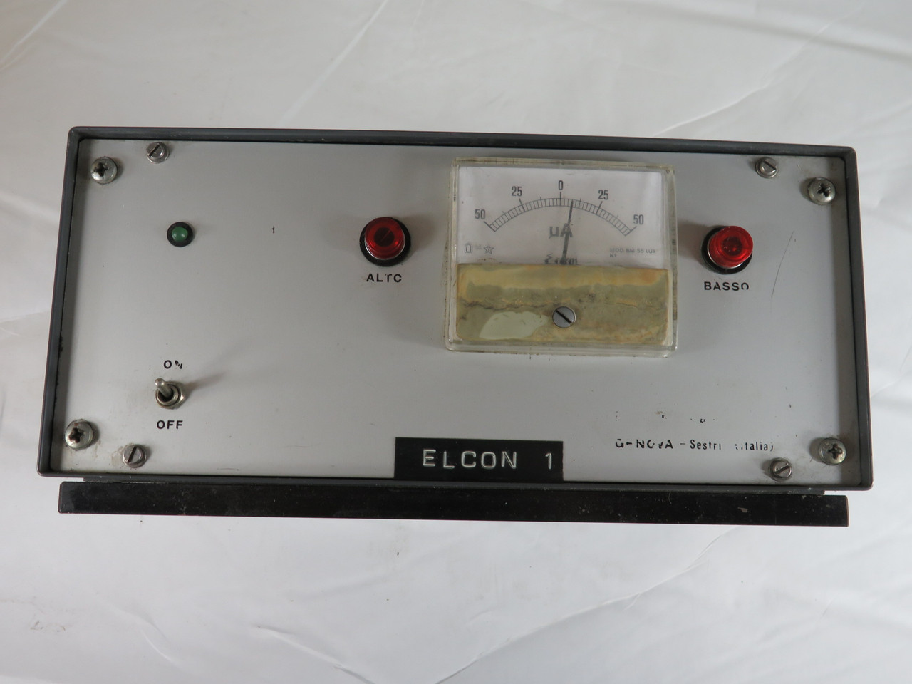Elcon Microampere Controller 110V 50-60Hz MISSING KNOB USED