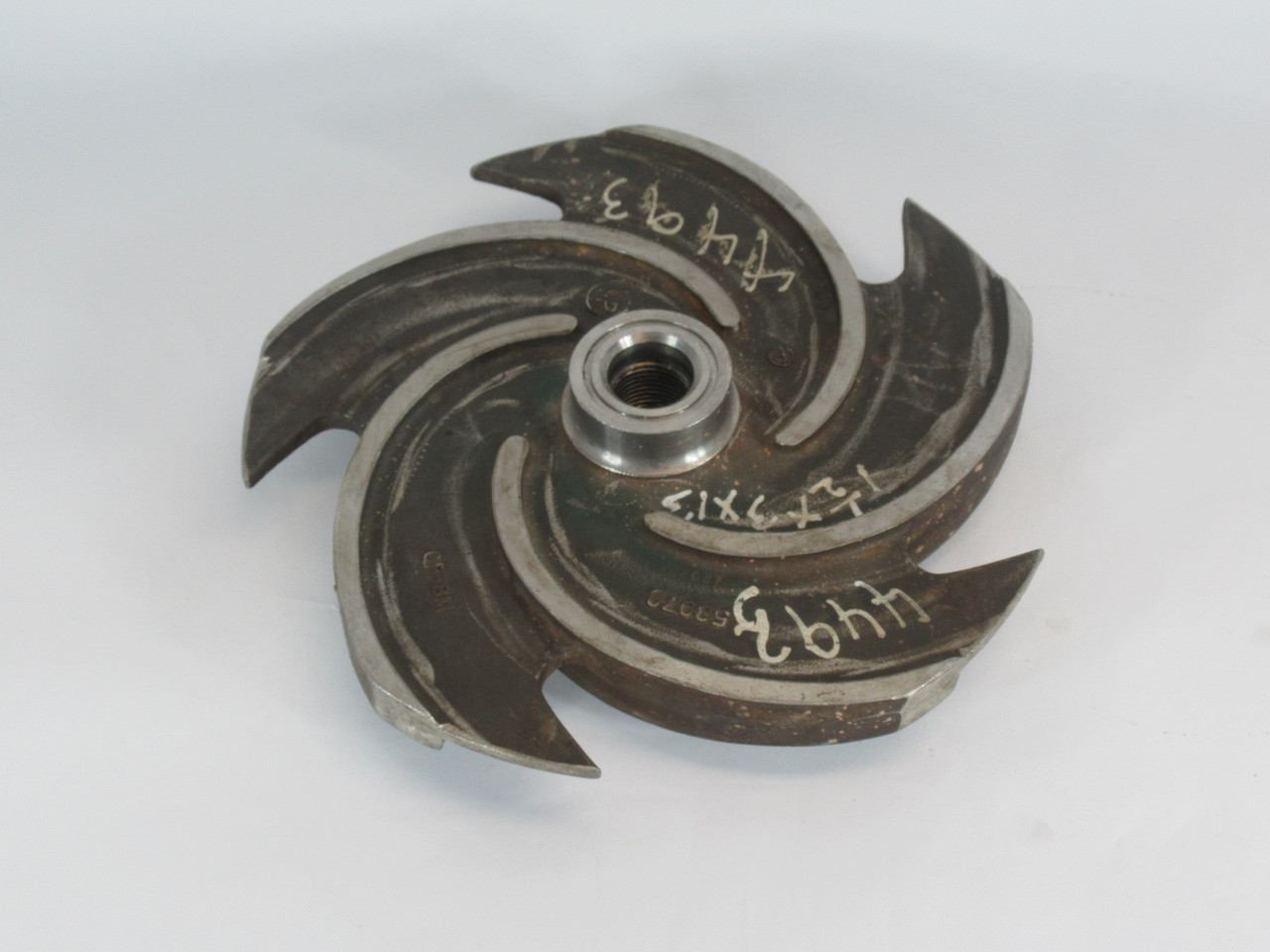 Goulds Pumps 53970 5-Vane Impeller 1-1/2x3"-13 USED