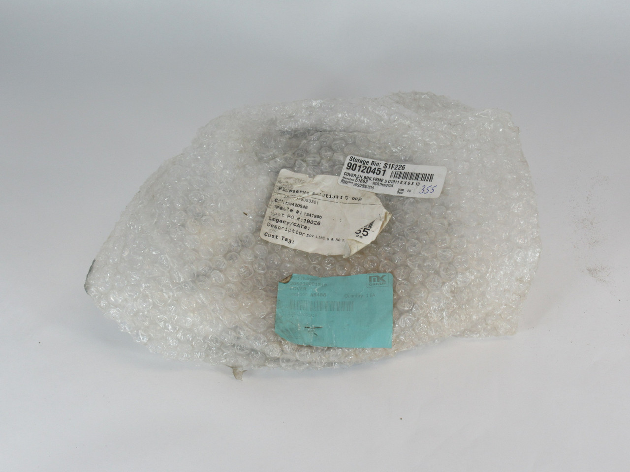 Worthington 205020001819 Pump Bearing Cover Frame 5 8x6-13 4-Bolt SHELF WEAR NOP