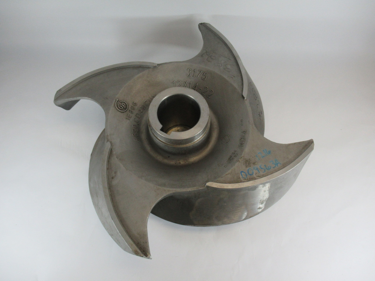Goulds Pumps 611999-10 4-Vane Impeller 22" Diameter 12x14-22 SHELF WEAR NOP