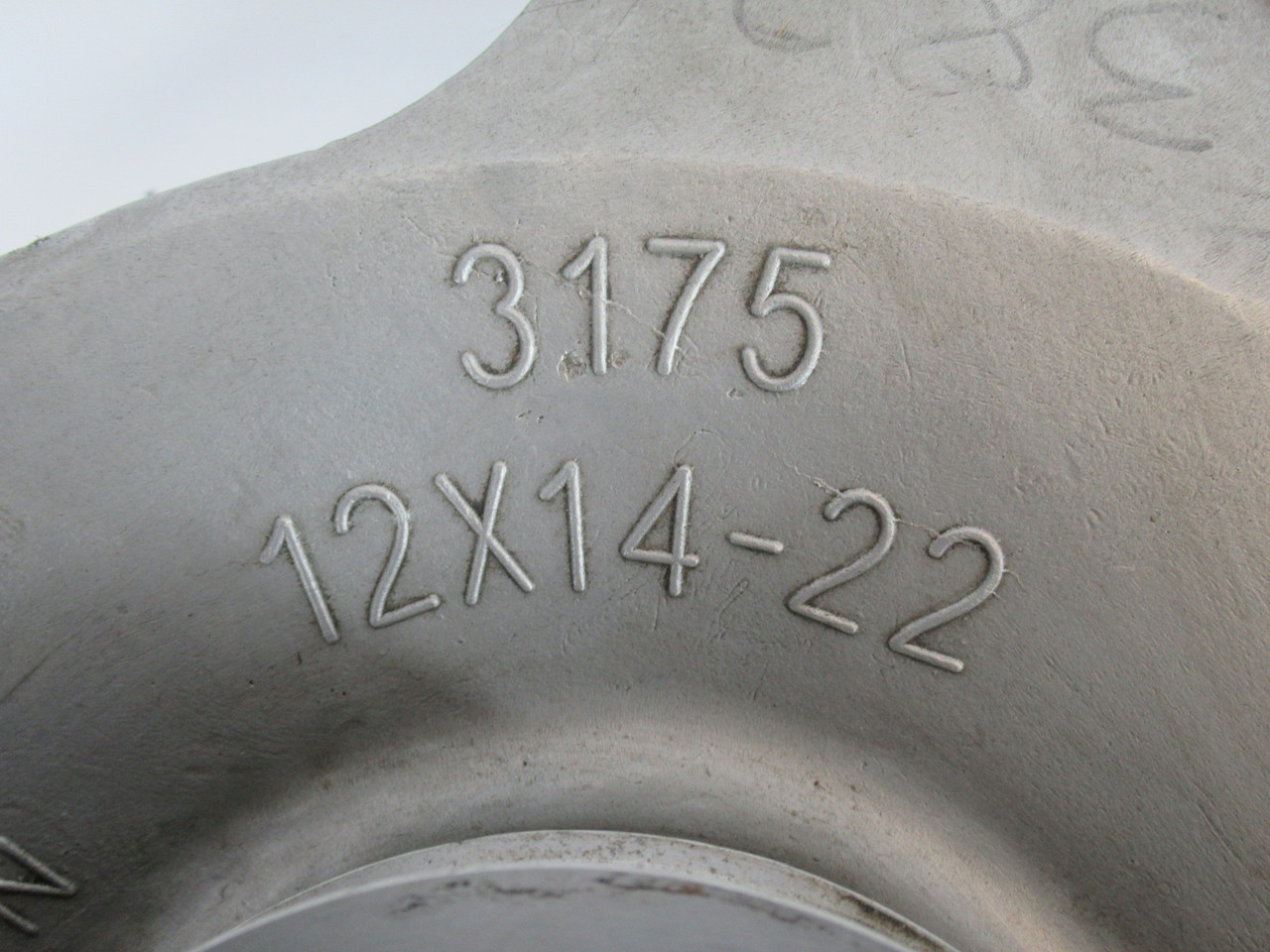 Goulds Pumps 611999-10 4-Vane Impeller 22" Diameter 12x14-22 SHELF WEAR NOP