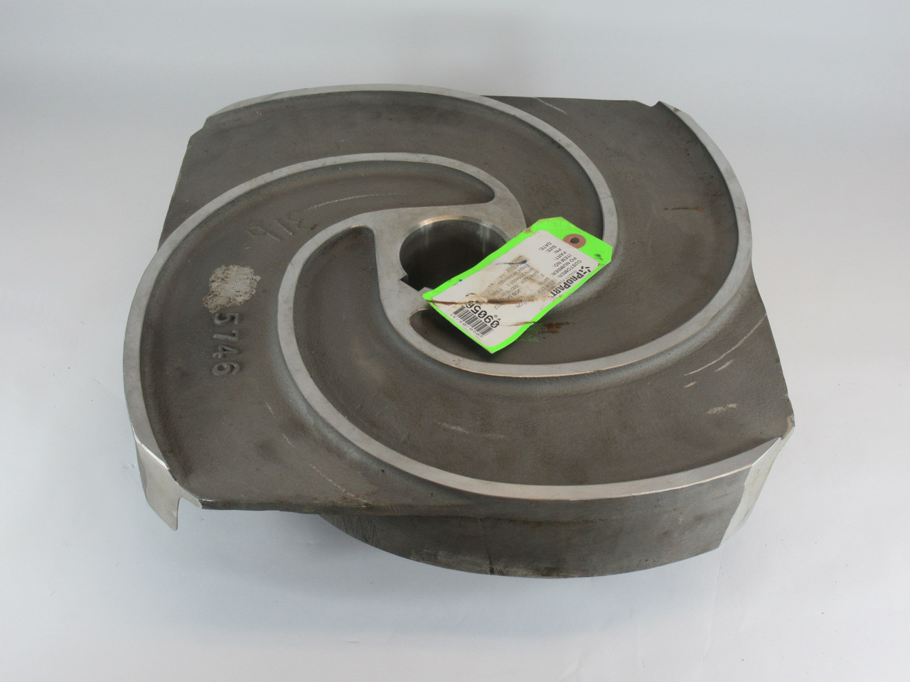 Worthington 2114551-1 4-Vane Impeller 18.25" D 2-3/4" Bore SHELF WEAR NOP