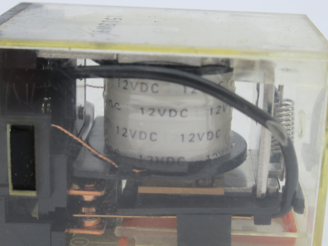 Omron MK2P-I-DC12 Plug-In Relay 12VDC 10A (NO) 5A (NC) 250VAC/28VDC 8-Pin USED