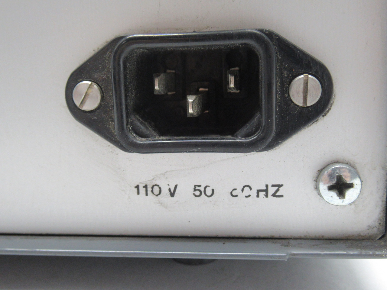 Elcon Microampere Controller 110V 50-60Hz MISSING KNOB AND LENS USED